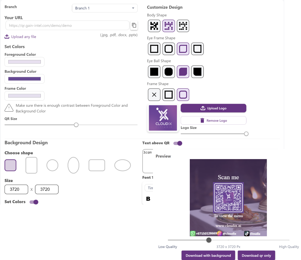 Illustration of a home page